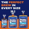 Maxwell House Original Roast Naturally Caffeinated Medium Roast Ground Coffee 38.2 oz Canister