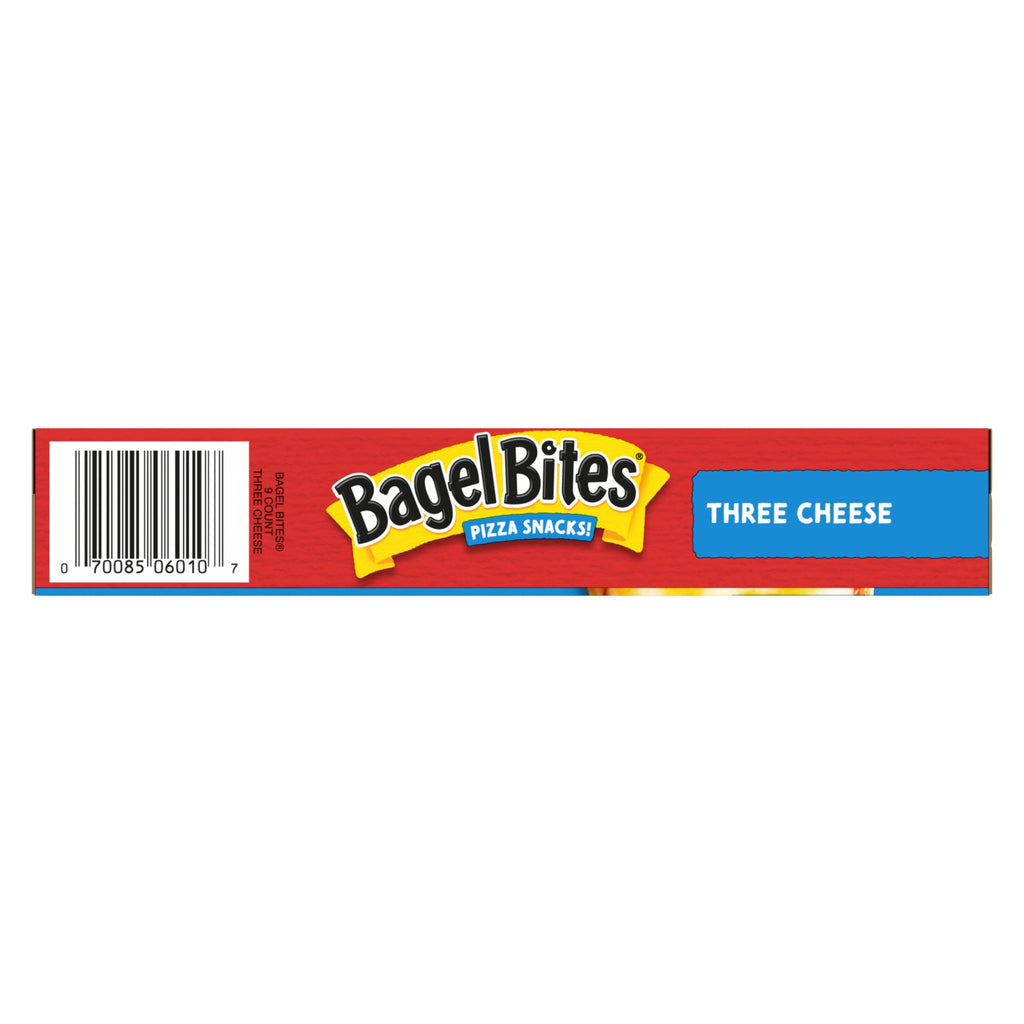 Bagel Bites Three Cheese Mini Pizza Bagel Frozen Snacks 7 Oz 9 Count