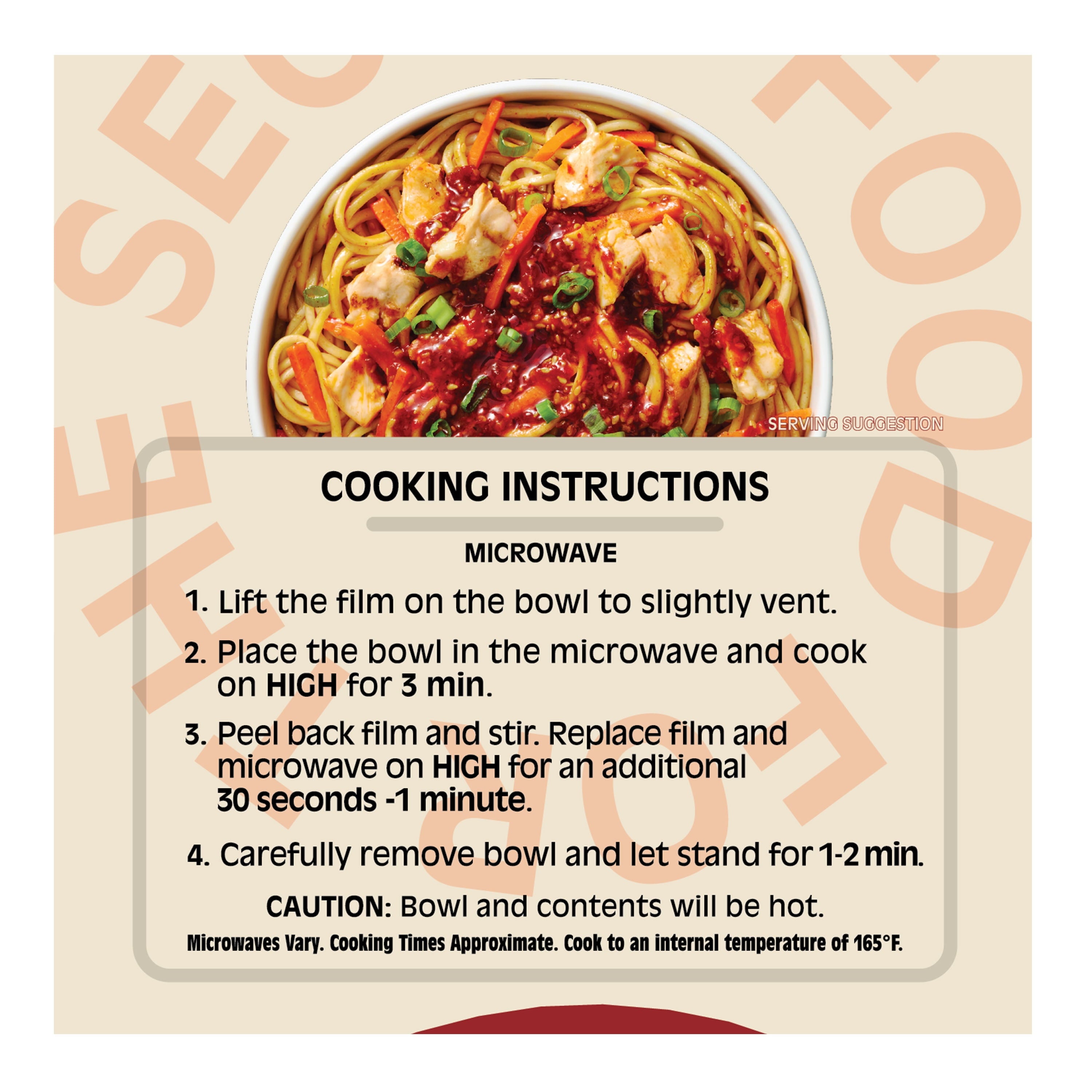 Esther Choi Chili Crisp Noodles with Chicken Frozen 9.25 Oz