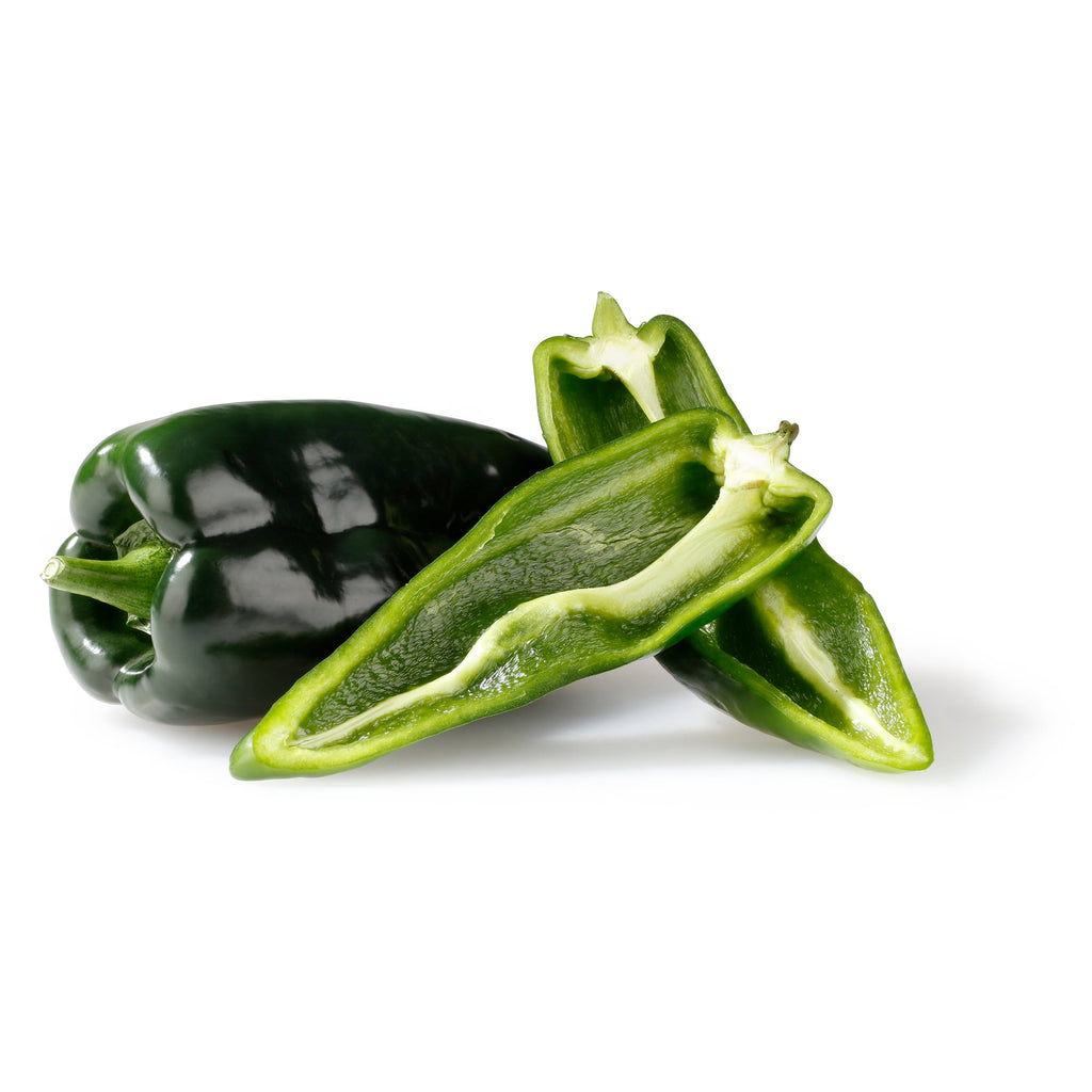 Fresh Poblano Peppers 16 Oz