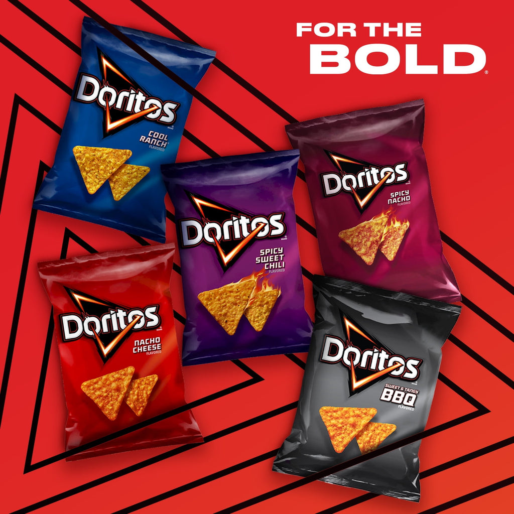 Spicy Nacho Flavored Tortilla Chips 14.5 Oz 1 Count Doritos