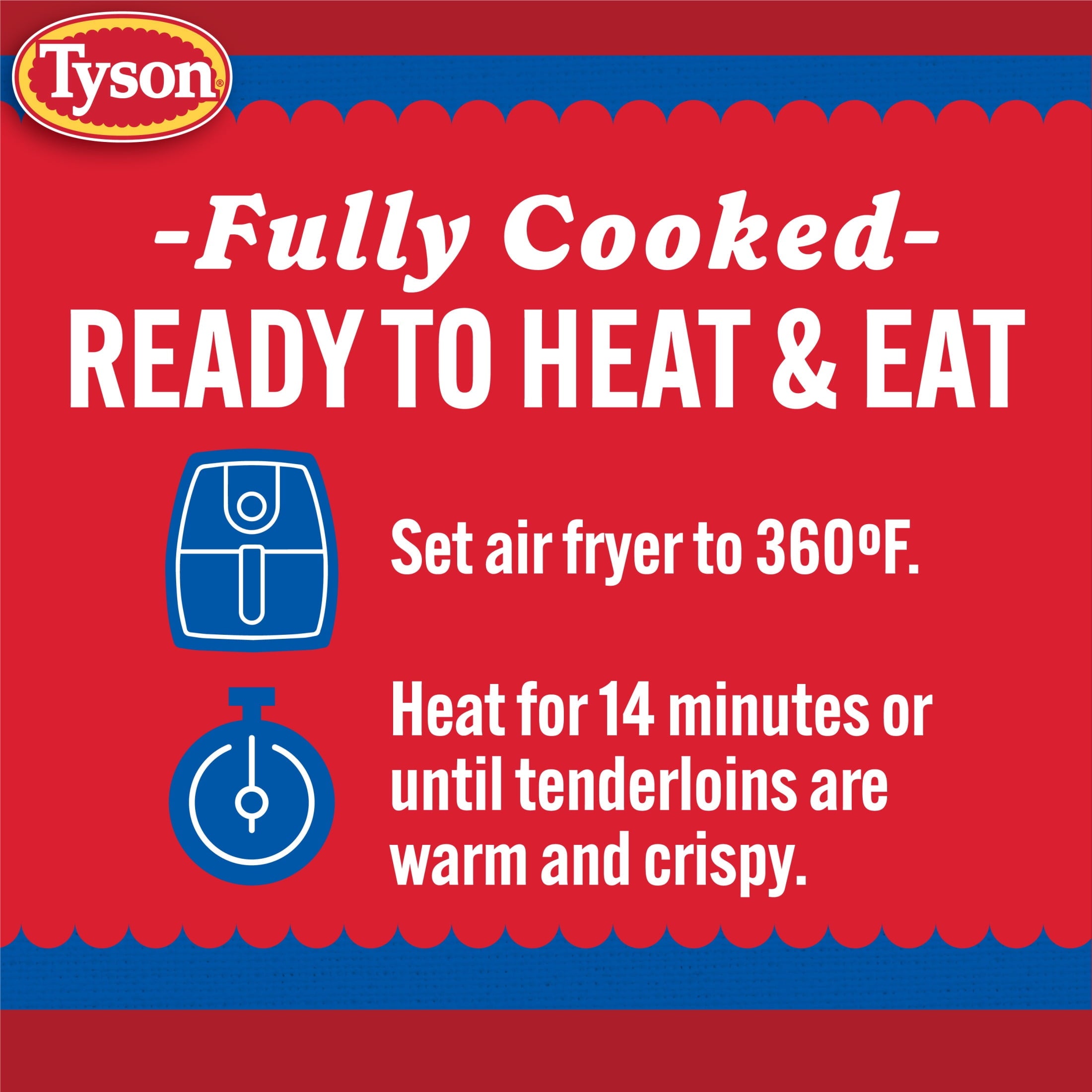 Tyson Southern Style Chicken Breast Tenderloins Frozen 25 Oz