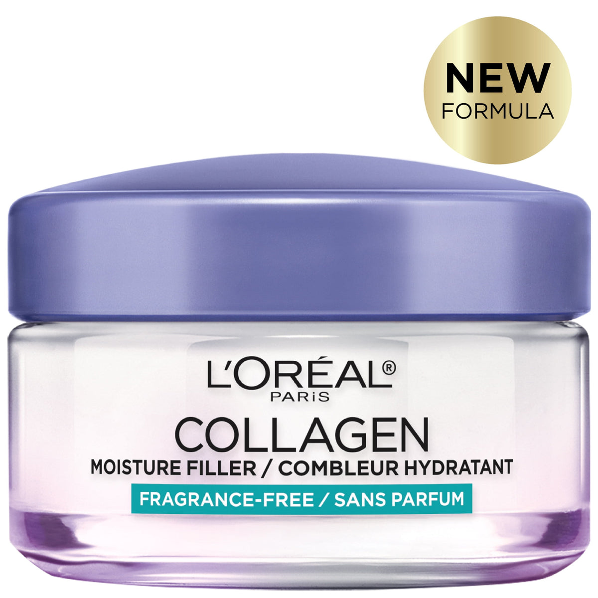 L'Oreal Paris Collagen Moisture Filler Face Cream Anti-Aging Moisturizer Fragrance Free 1.7 oz