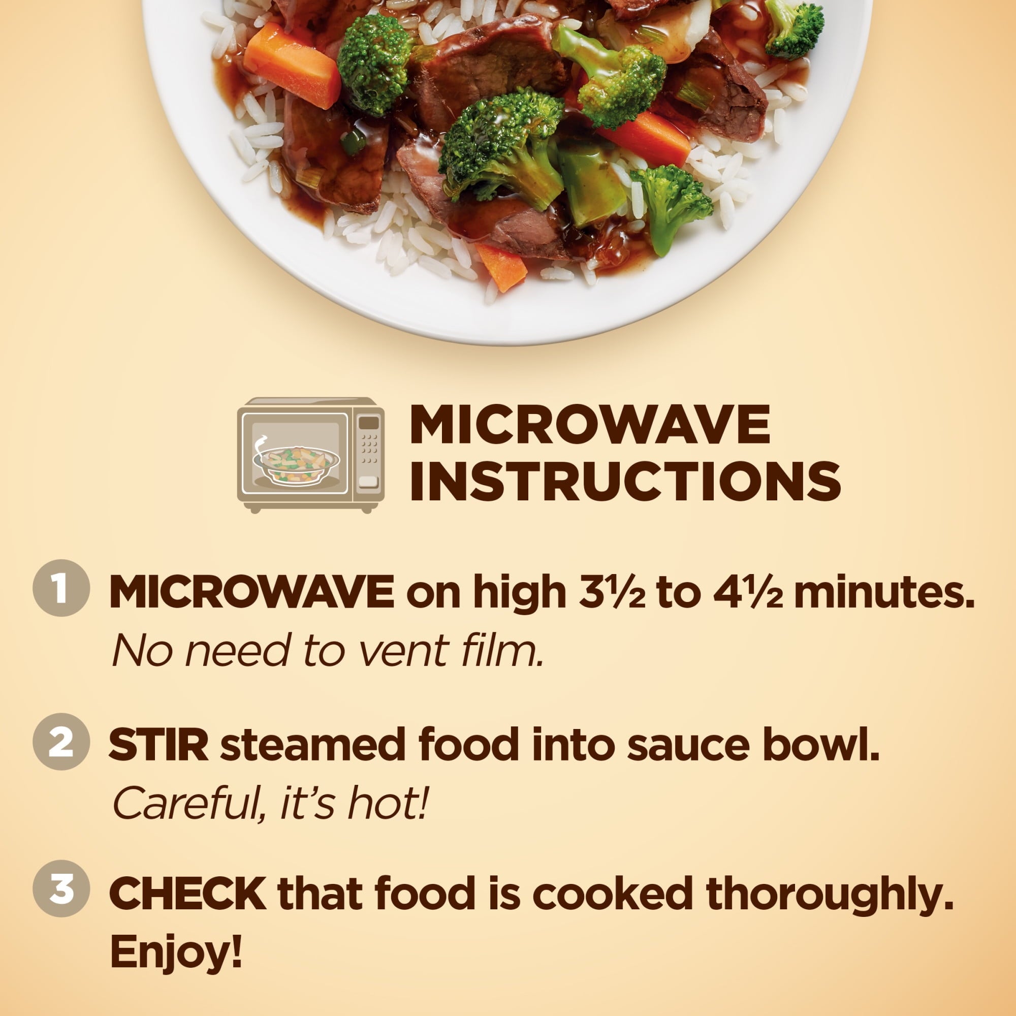 Healthy Choice Cafe Steamers Beef Teriyaki Frozen Meal 9.5 Oz