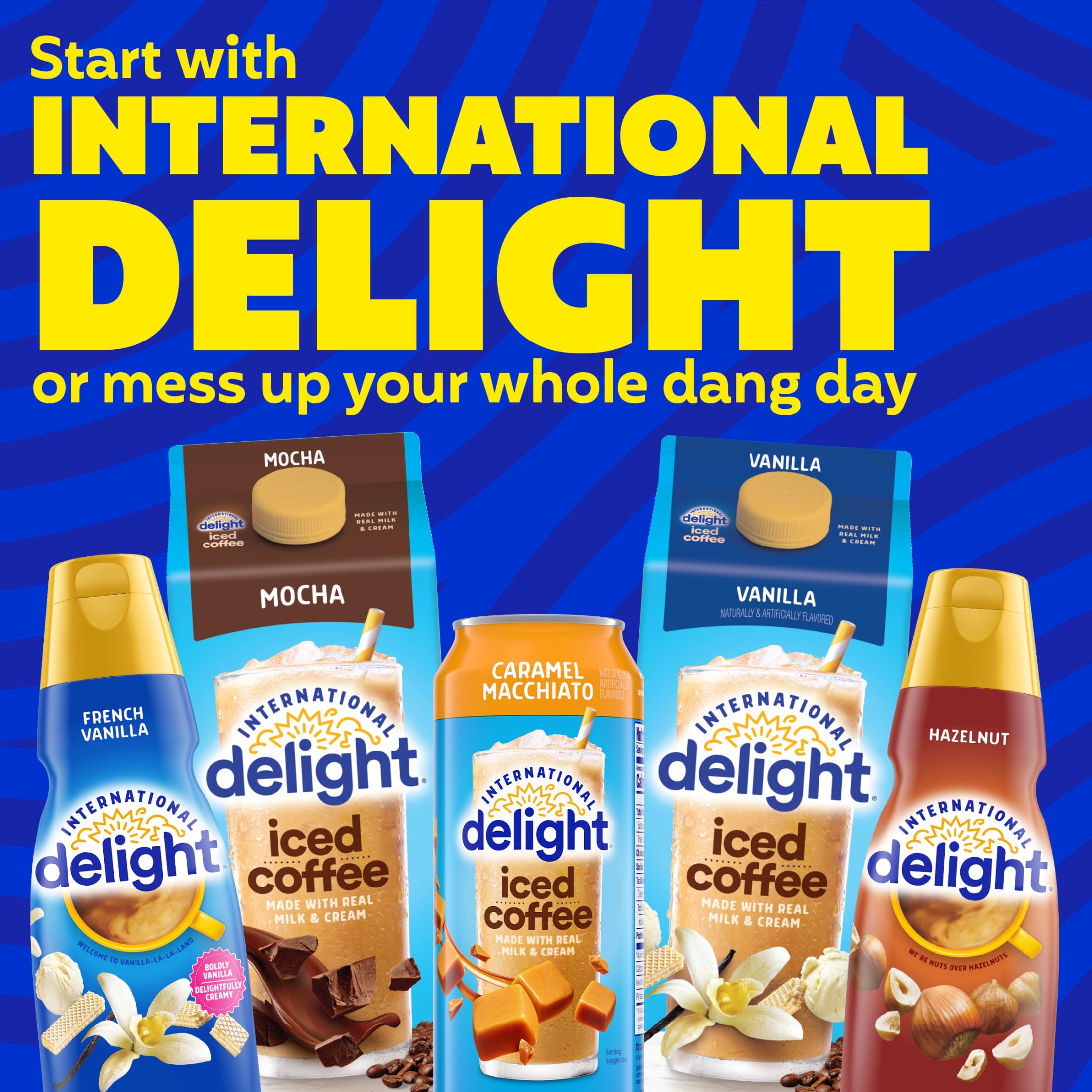 International Delight Zero Caramel Macchiato 0g Added Sugar Iced Coffee 64 fl oz Carton