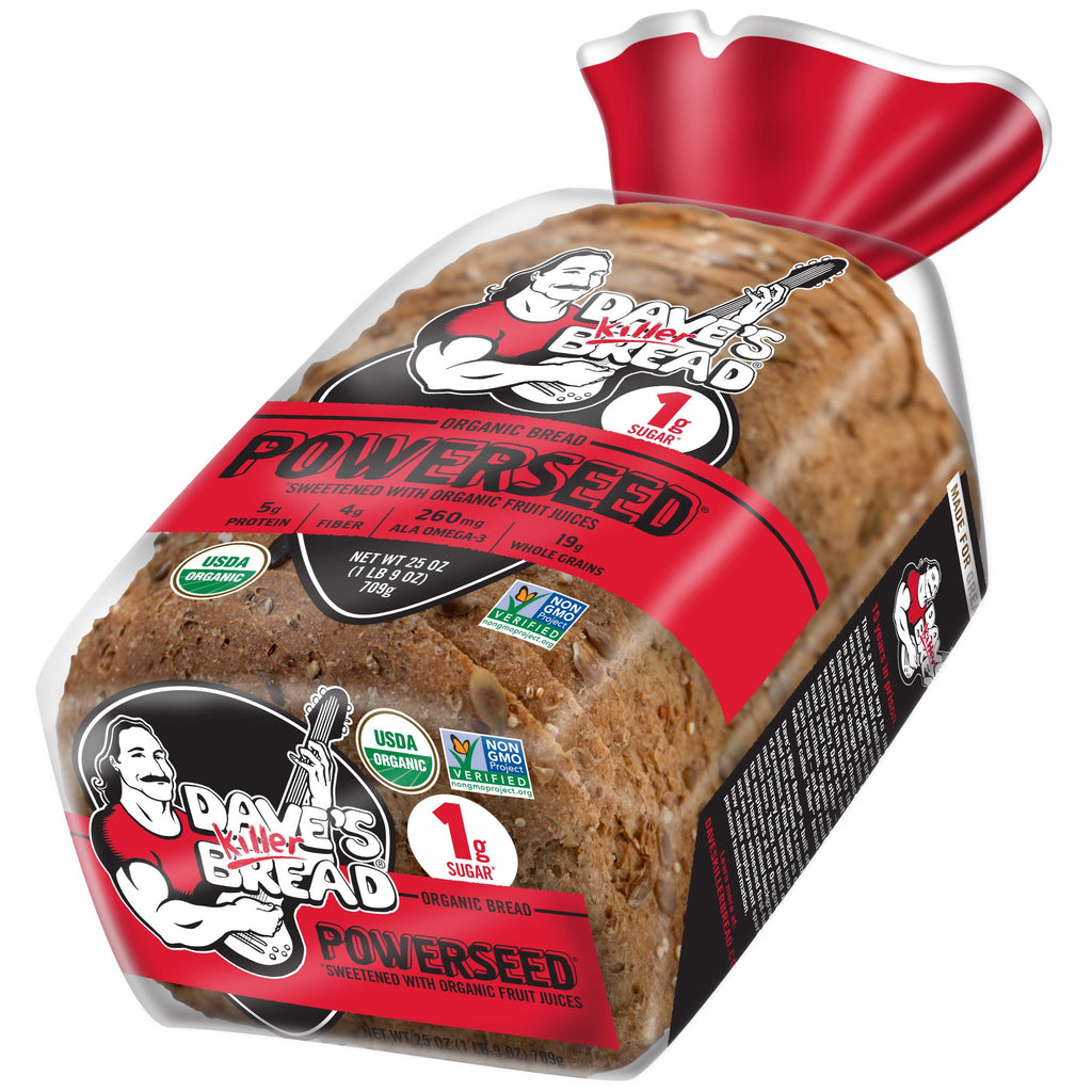 Powerseed Seeded Organic Whole Grain Bread 25 Oz 1 Count Dave's Killer Bread