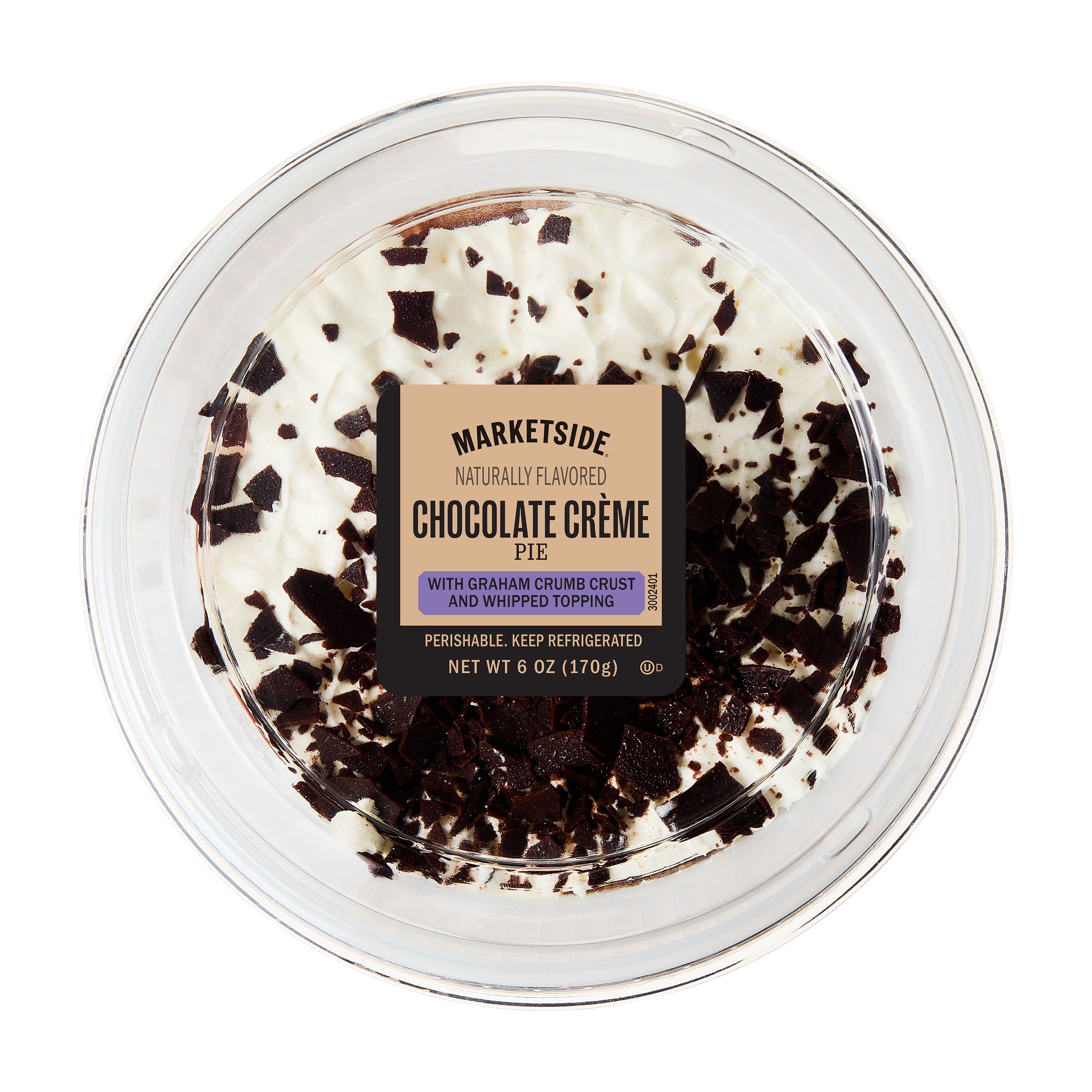Mini Chocolate Creme Pie 6 Oz Marketside