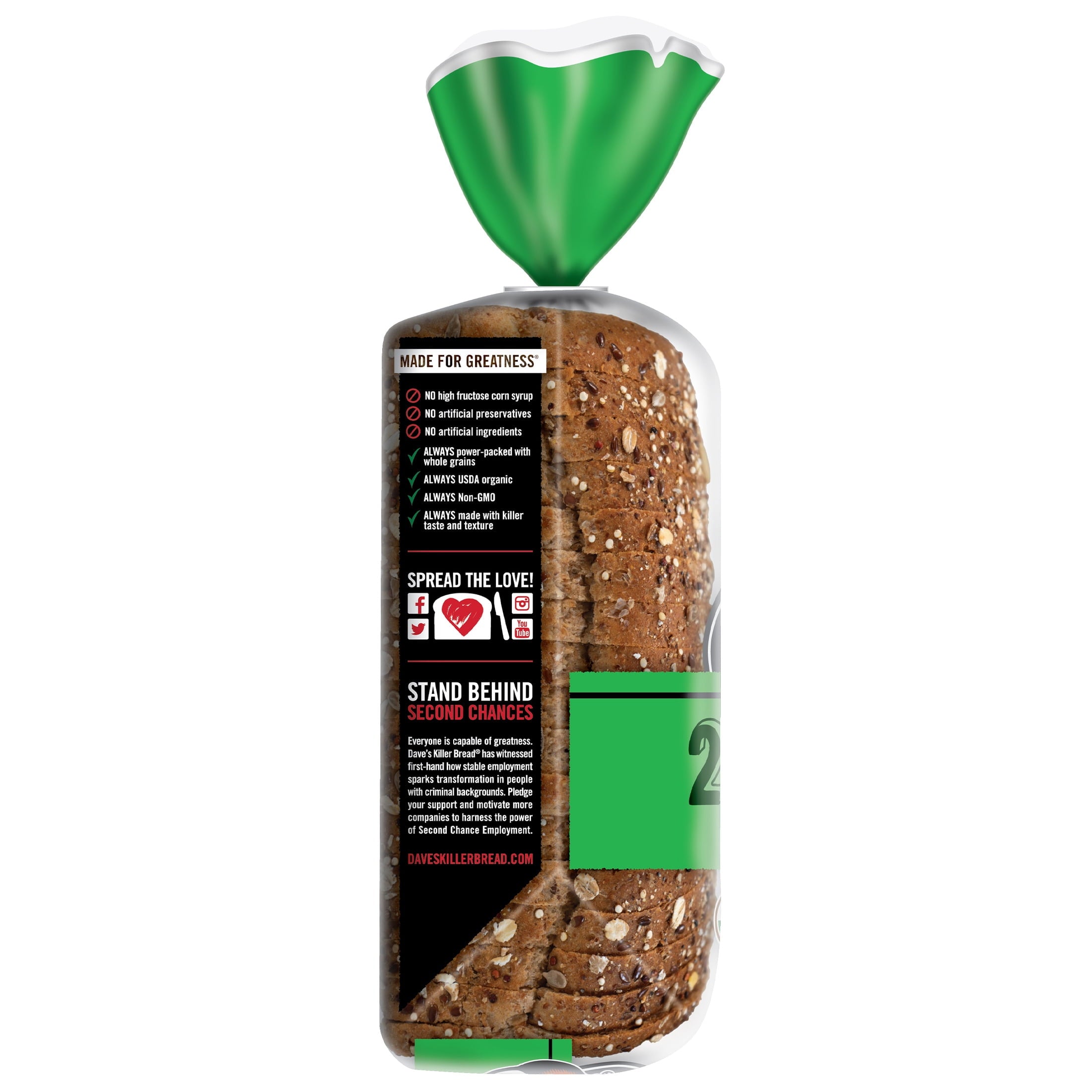 21 Whole Grains & Seeds Organic Bread 27 Oz 1 Count