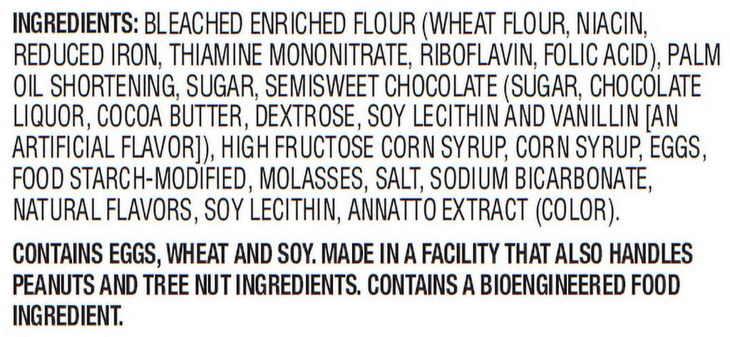 Semi-Sweet Baked Soft Chocolate Chip Cookies 24 Oz 28 Count Freshness Guaranteed