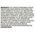 Bettergoods Restaurant Style Chicken Wings with Lemon Pepper Dry Rub Frozen 22 Oz