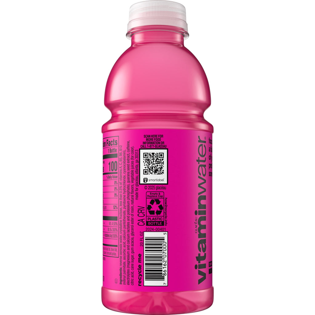 Vitaminwater Focus Kiwi Strawberry Flavored Water Beverage 20 fl oz