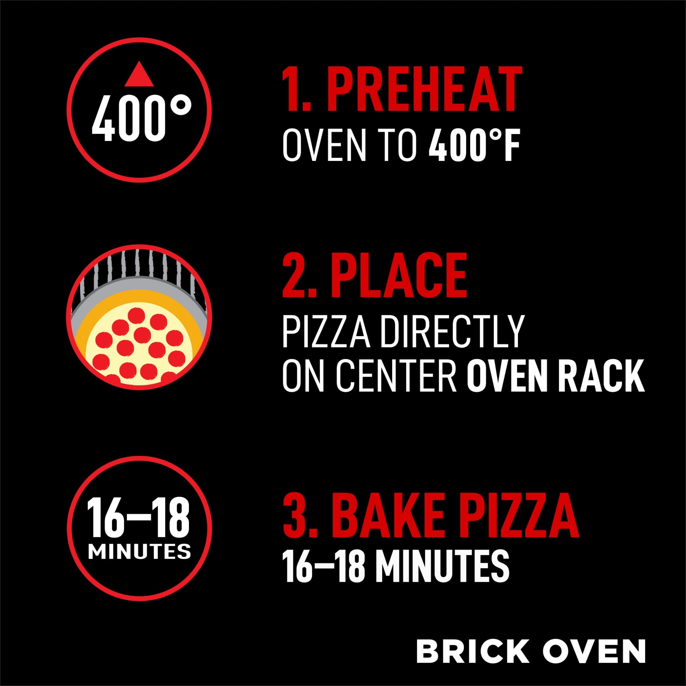Red Baron Pepperoni Brick Oven Crust Frozen Pizza 17.89 Oz
