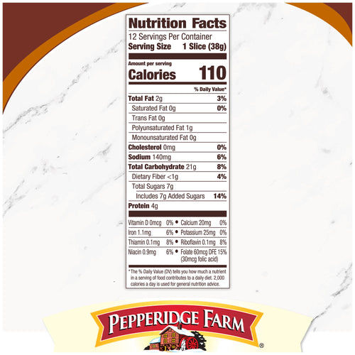 Brown Sugar Cinnamon Swirl Breakfast Bread 16 Oz 1 Count