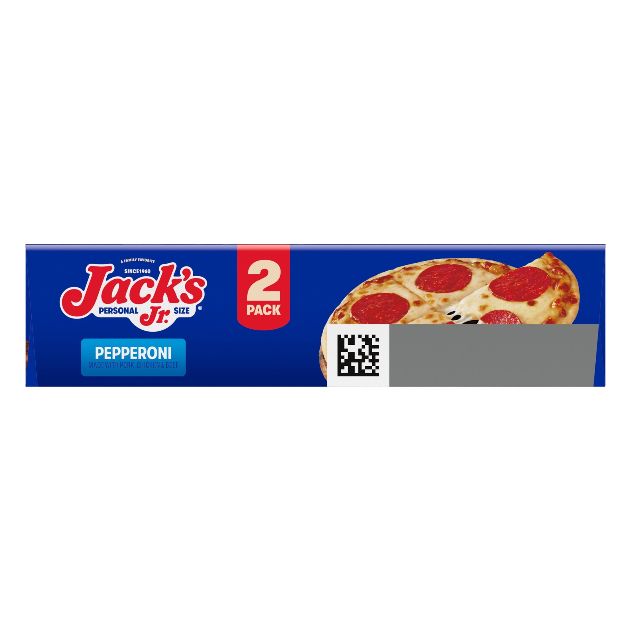 Jack's Pepperoni Personal Frozen Pizza 11.7 Oz 2 Pack