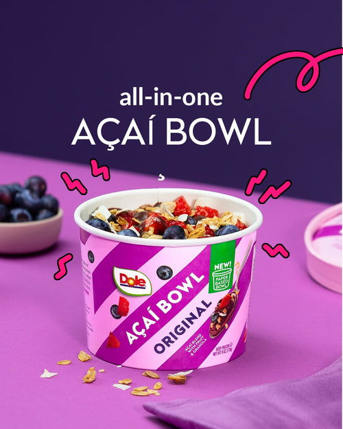 Dole Acai Original Smoothie Bowl Frozen 6 Oz