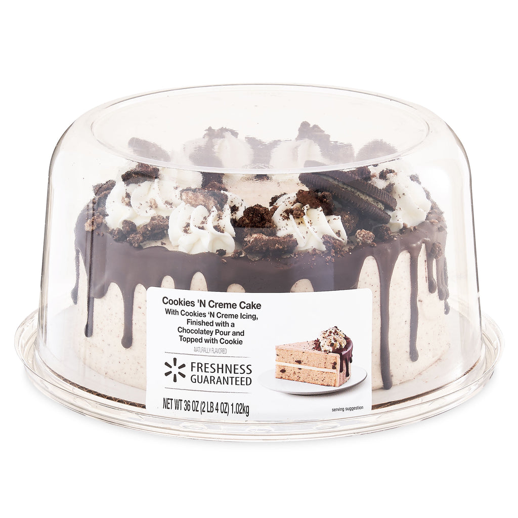 Cookies 'N Creme Cake 36 Oz 12 Servings Freshness Guaranteed