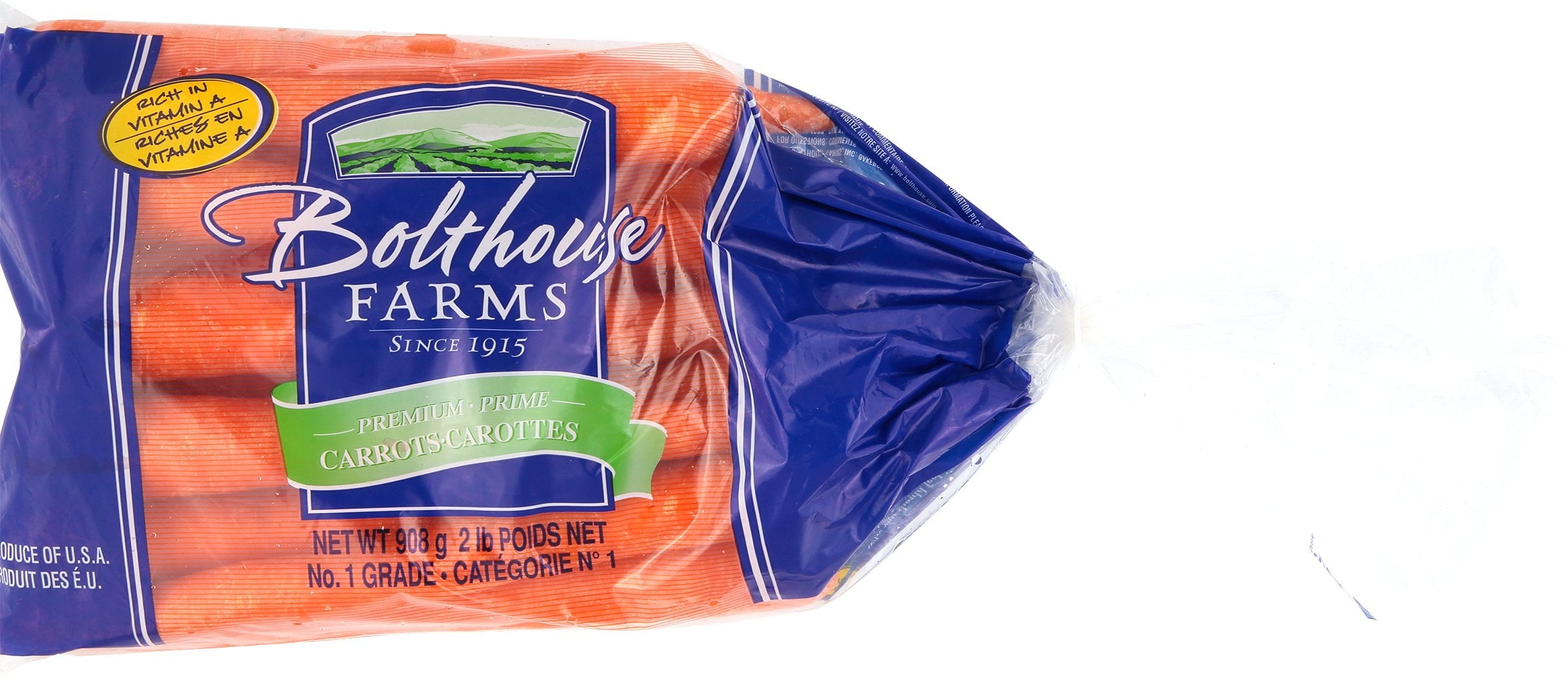Fresh Whole Carrots 2 Lb Bag