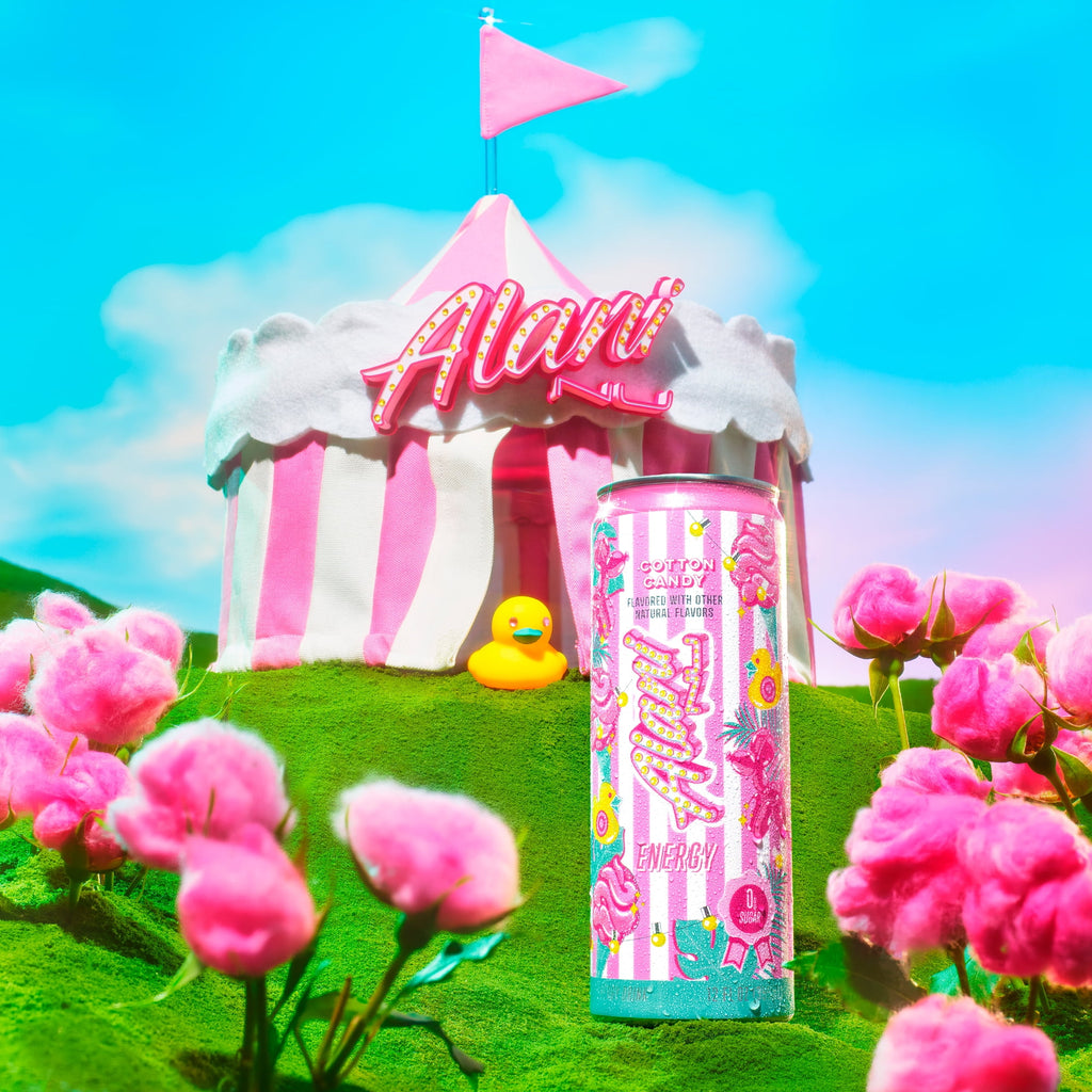 Alani Nu Cotton Candy Energy Drink 12 fl oz Single Can
