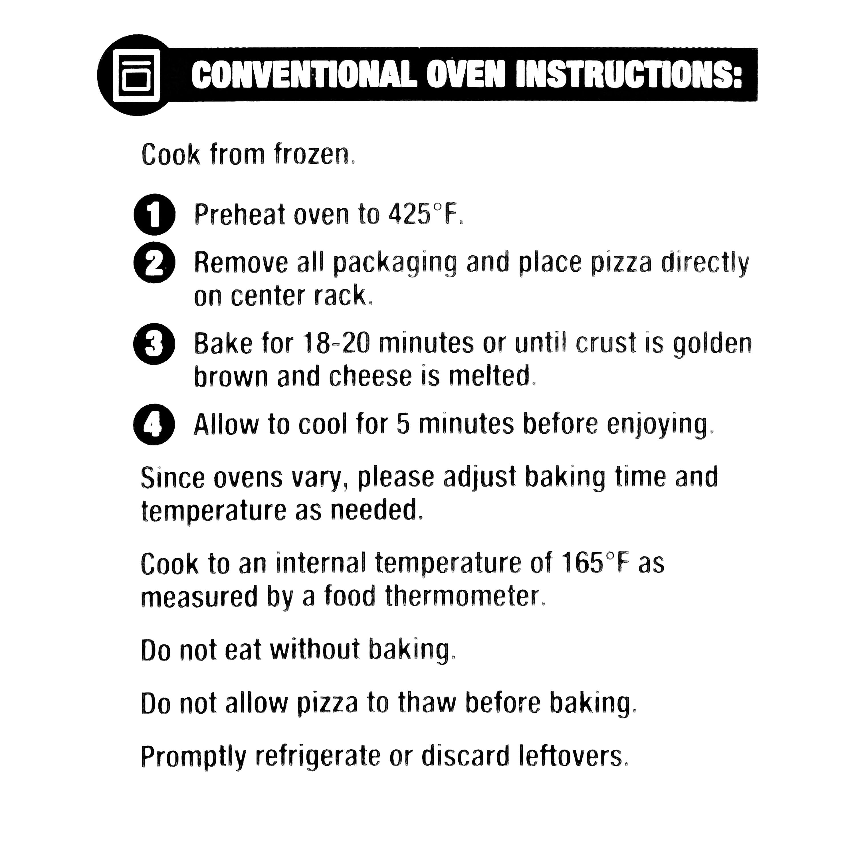 Great Value Stuffed Crust Cheese Frozen Pizza 22.35 Oz
