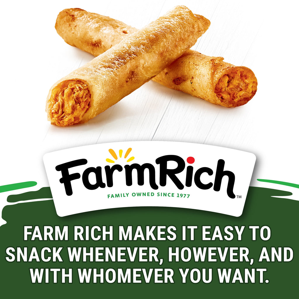 Farm Rich Buffalo Chicken Rollups Frozen 12 Oz 5 Count
