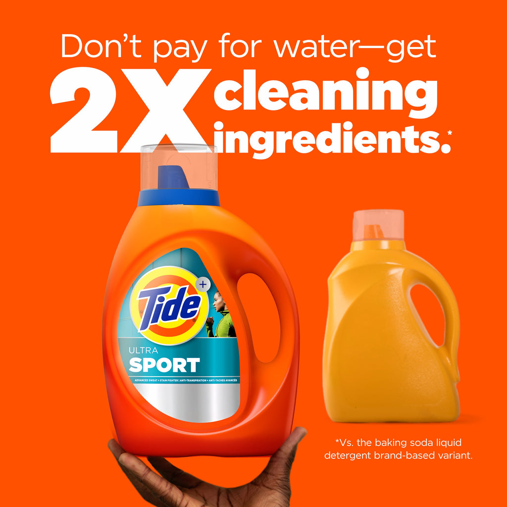Tide Ultra Sport Liquid Laundry Detergent 117 fl oz 83 Loads