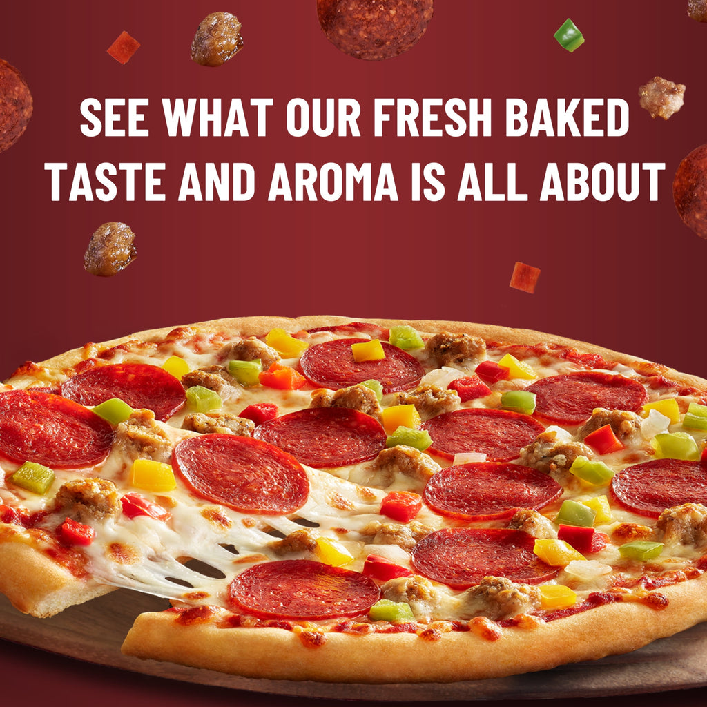 DiGiorno Thin Crust Supreme Frozen Pizza 19.1 Oz