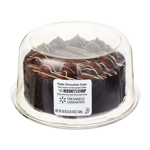 Chocolate Double Layer Cake 36 Oz 1 Count Freshness Guaranteed