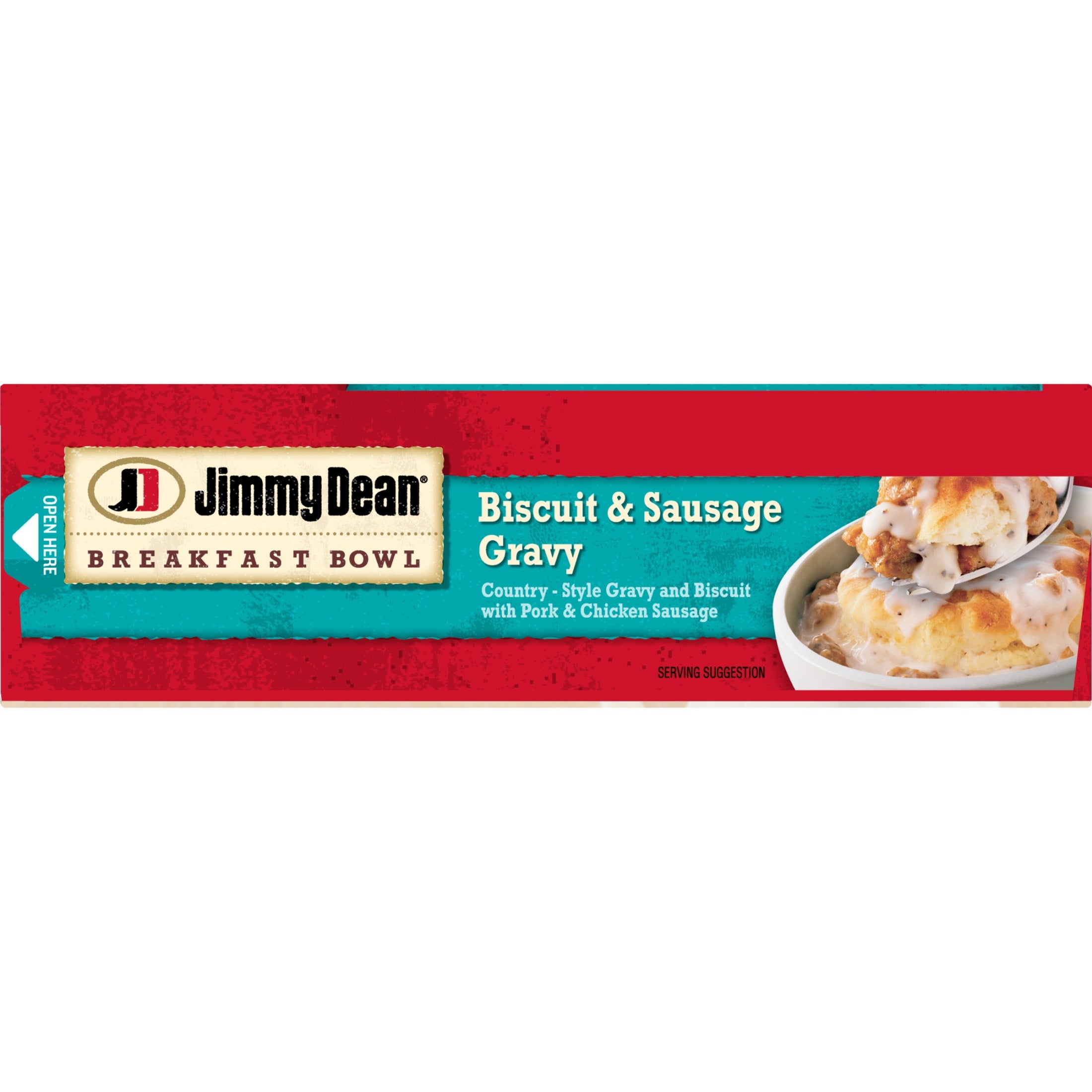 Jimmy Dean Biscuit & Sausage Gravy Breakfast Bowl Frozen 9 Oz