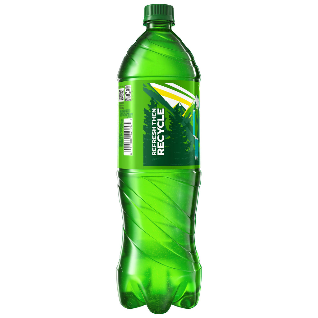 Mountain Dew Citrus Soda Pop Bottle 1.25 L