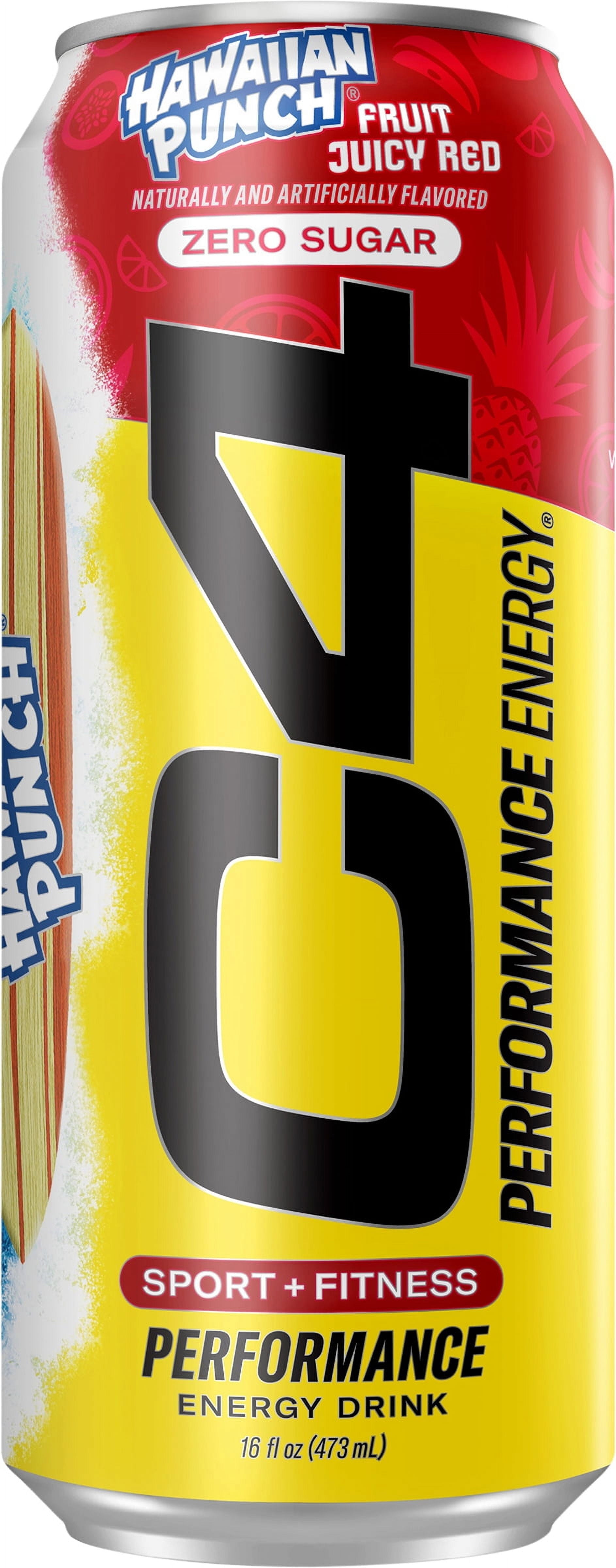 C4 Performance Energy Hawaiian Punch Energy Drink 16 fl oz Single Can