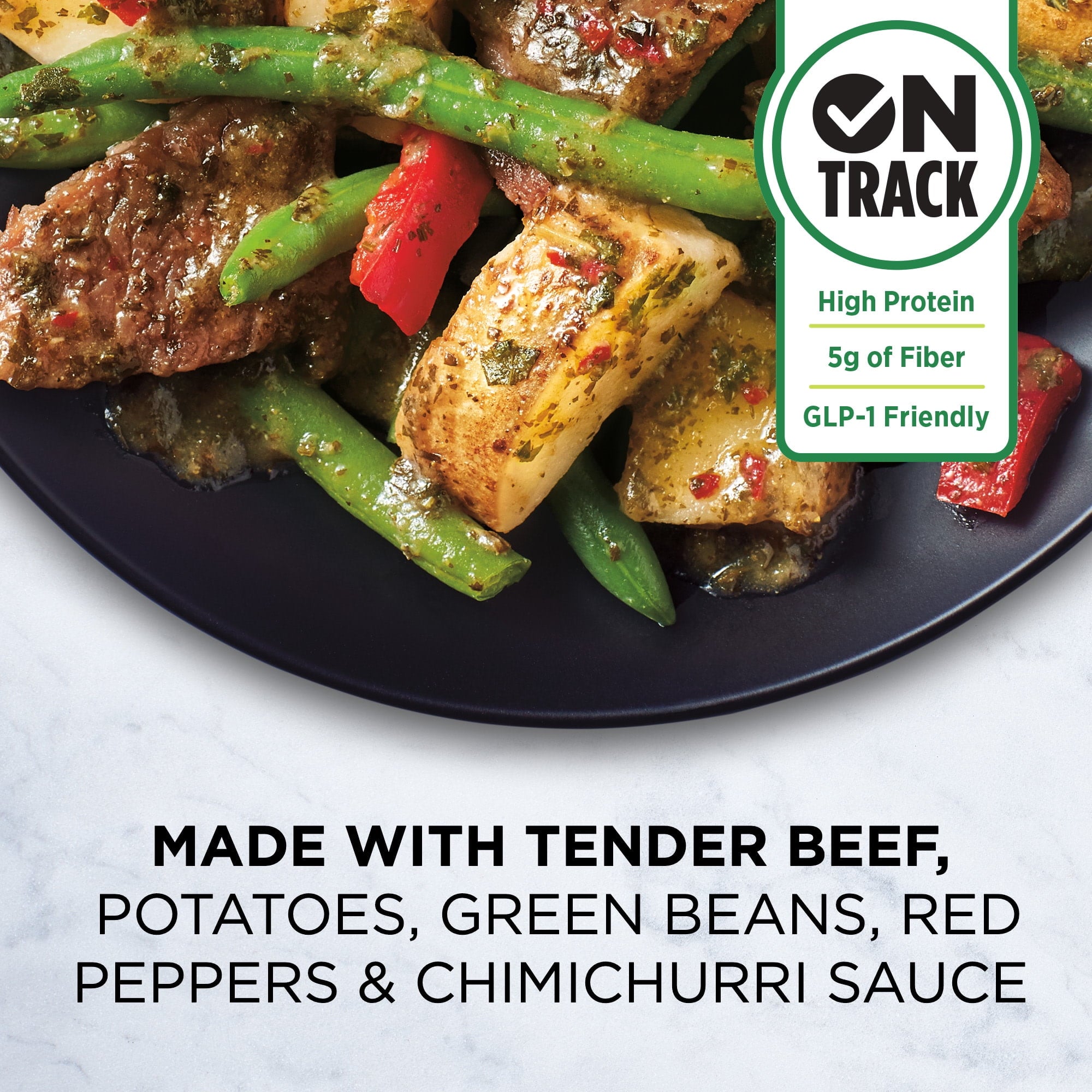 Healthy Choice Simply Steamers Beef Chimichurri Frozen Meal 9 Oz