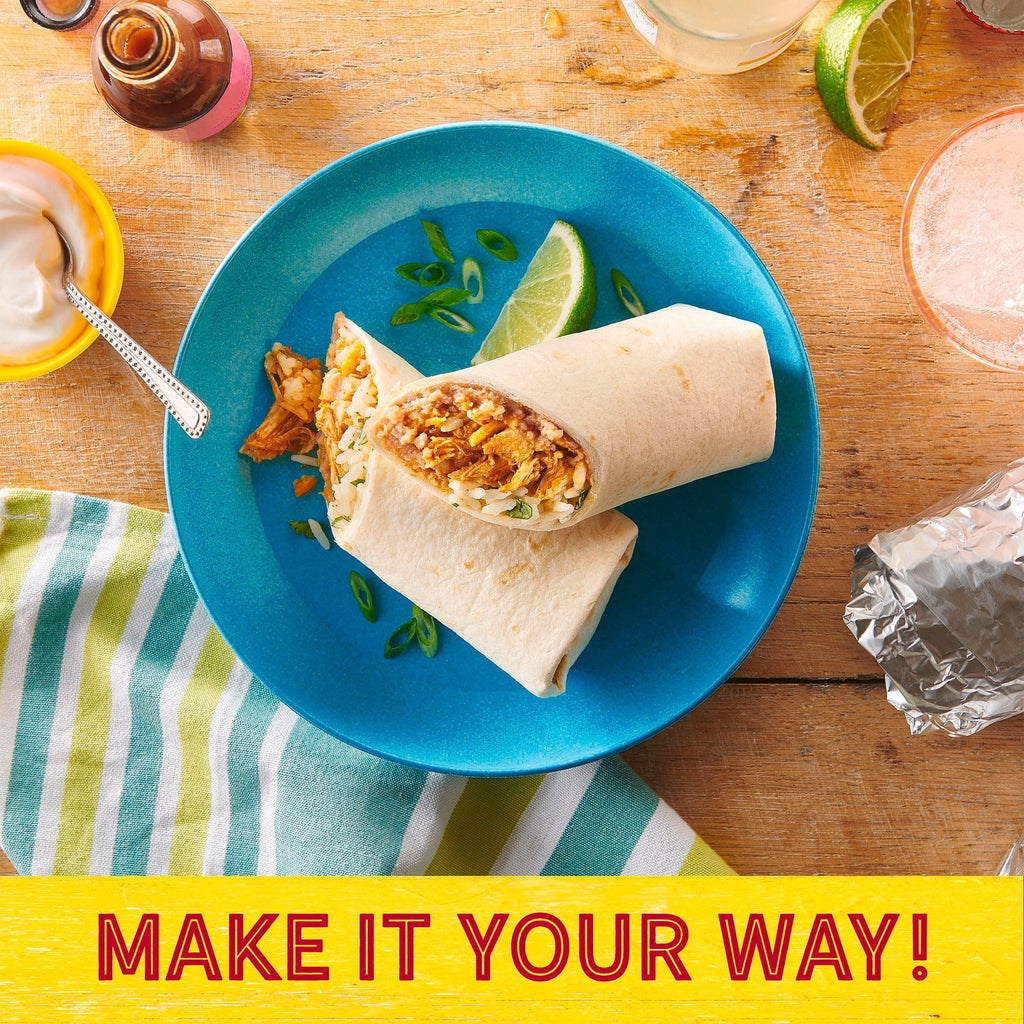 Flour Tortillas For Burritos 11 Oz 8 Count 2 Pack Old El Paso