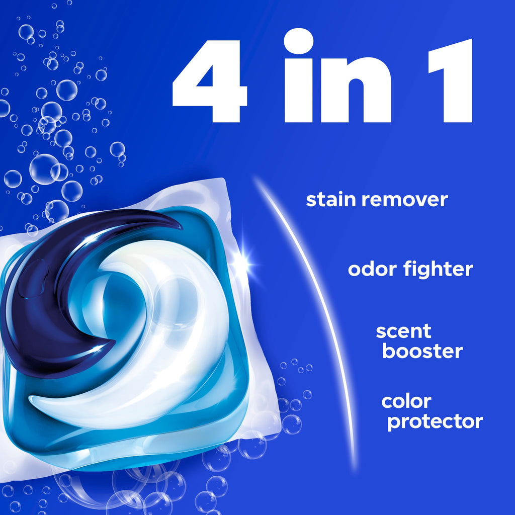 Tide PODS Ultra OXI Laundry Detergent Pacs 4-in-1 Fresh Scent 32 Count