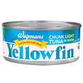 Wegmans Chunk Light Yellowfin Tuna In Water 6 Oz