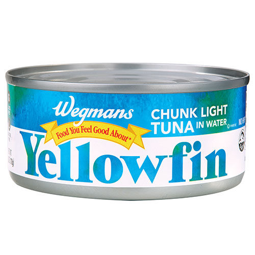 Wegmans Chunk Light Yellowfin Tuna In Water 6 Oz