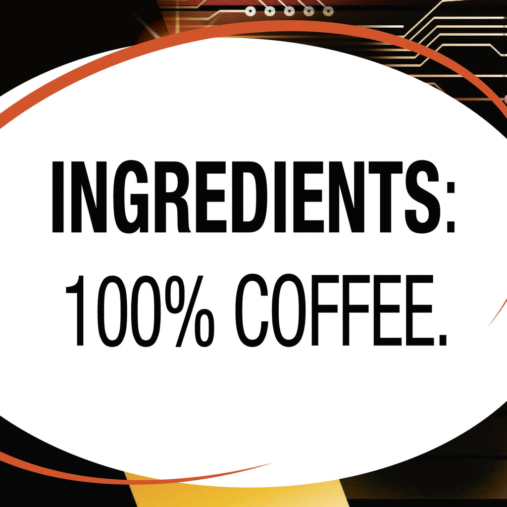 Great Value Extra Caff Medium-Dark Roast Coffee Pods 12 Count