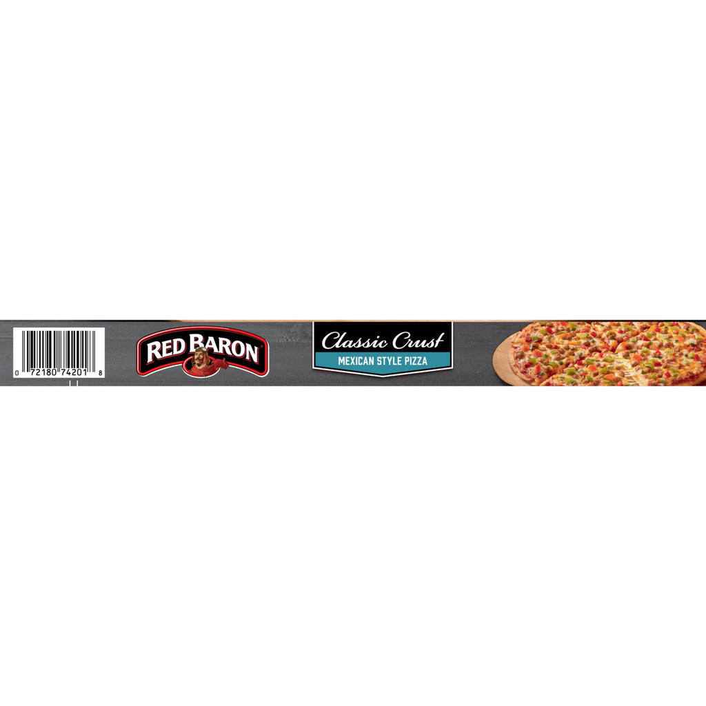 Red Baron Mexican Style Classic Crust Frozen Pizza 20.53 Oz