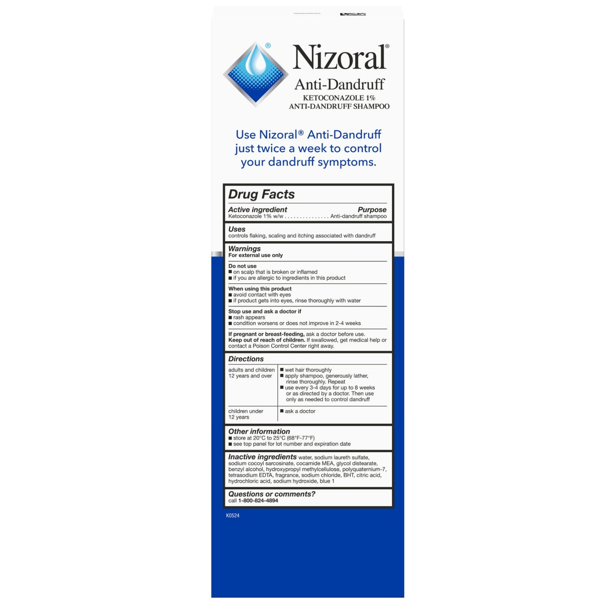 Nizoral 2-in-1 Anti Dandruff Shampoo and Conditioner 14 fl oz