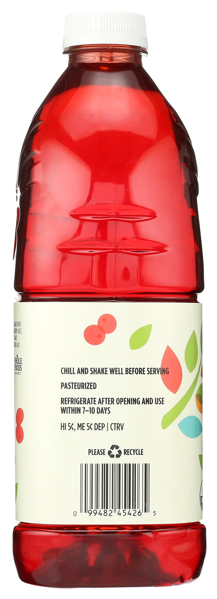 Organic Cranberry Juice Blend 64 Fl Oz 365 By Whole Foods Market