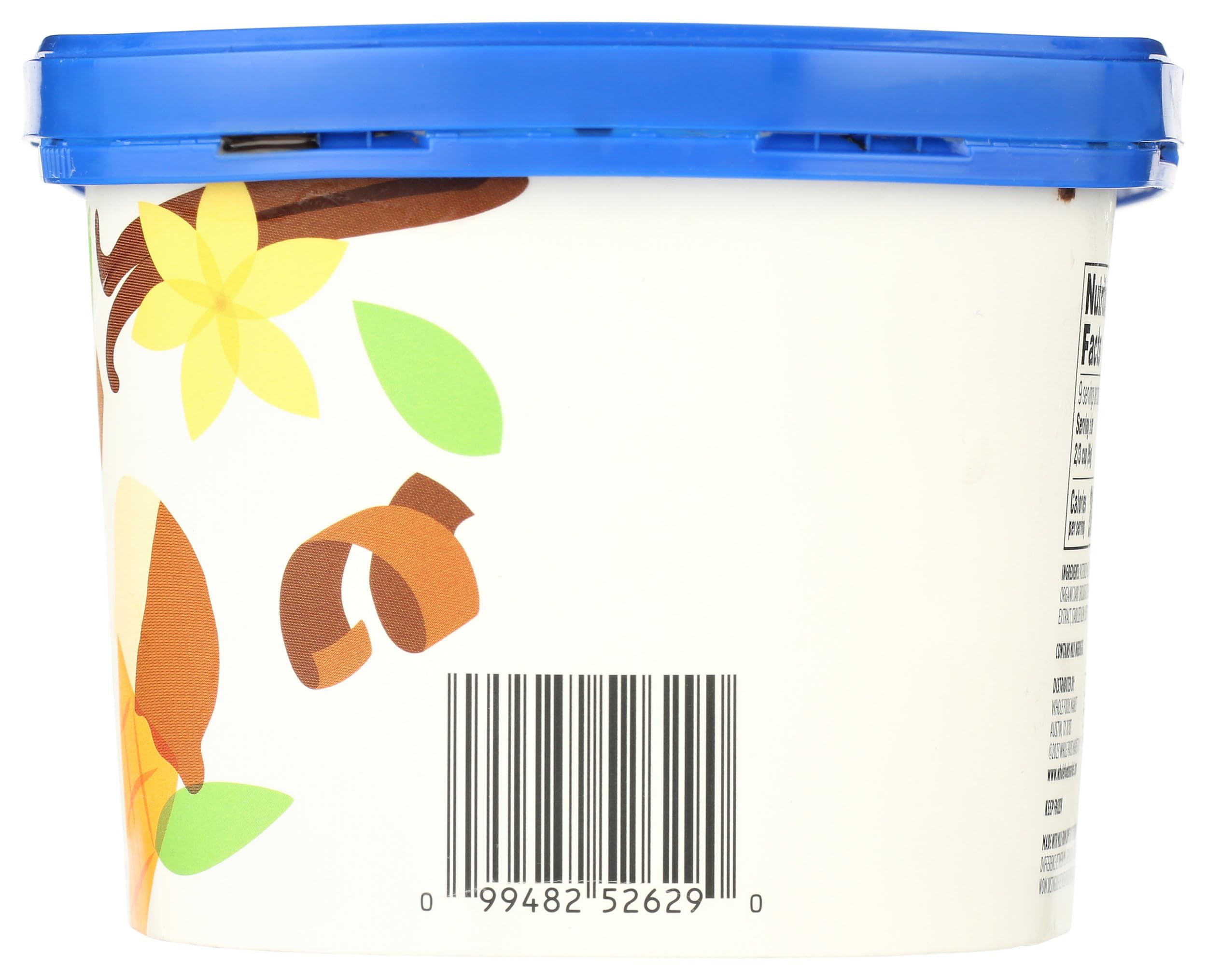 Half Vanilla Half Chocolate Ice Cream 1.5 QT 365 By Whole Foods Market