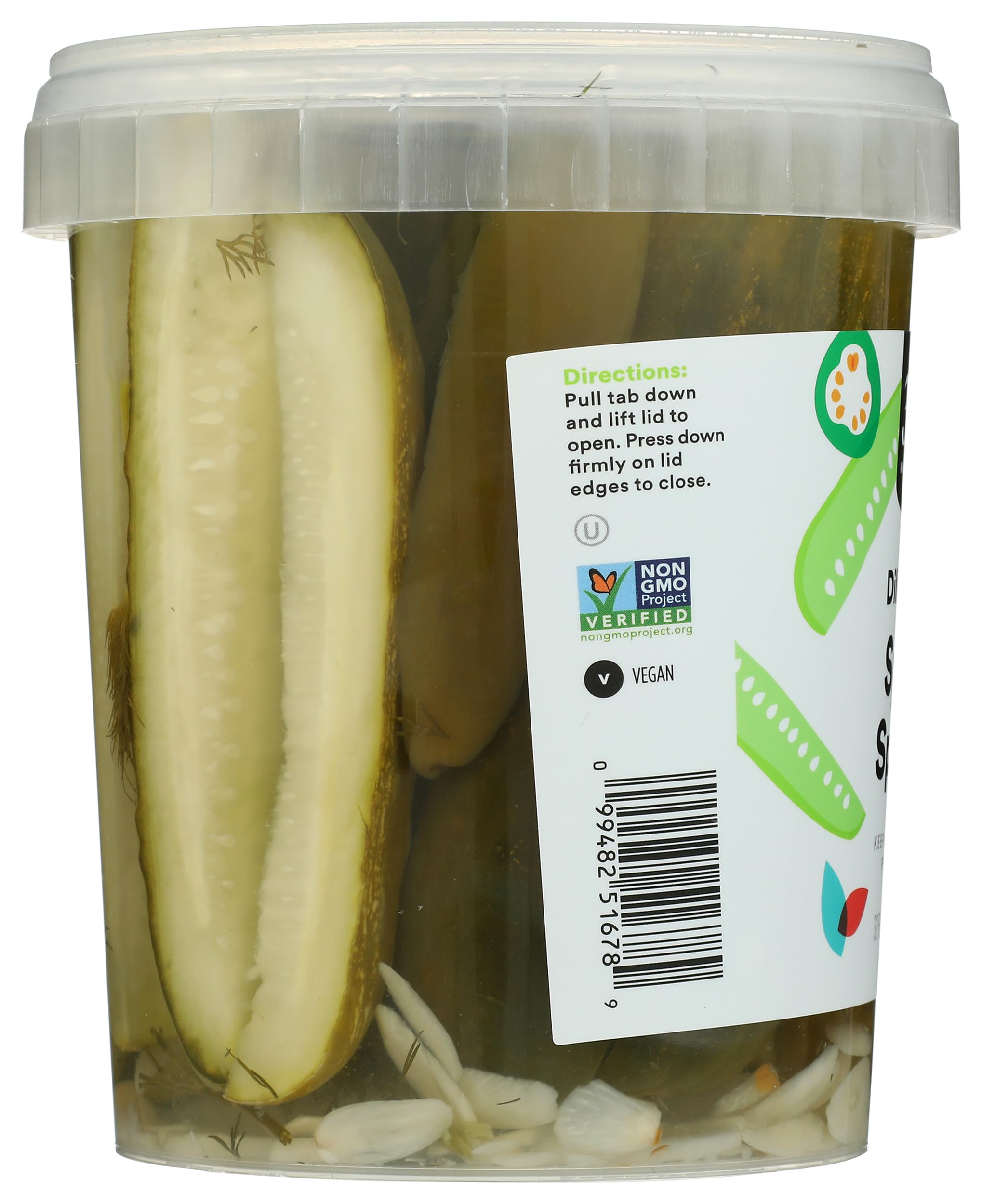 Spicy Dill Pickle Spears 32 Fl Oz 365 By Whole Foods Market