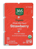 Organic Strawberry Whole Milk Yogurt 24 Oz 365 By Whole Foods Market