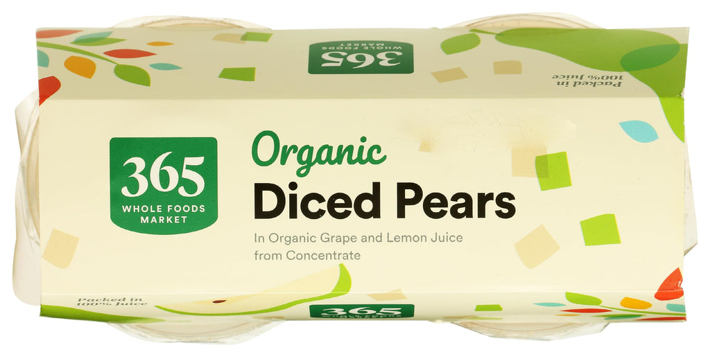Organic Diced Pears 16 Oz 365 By Whole Foods Market