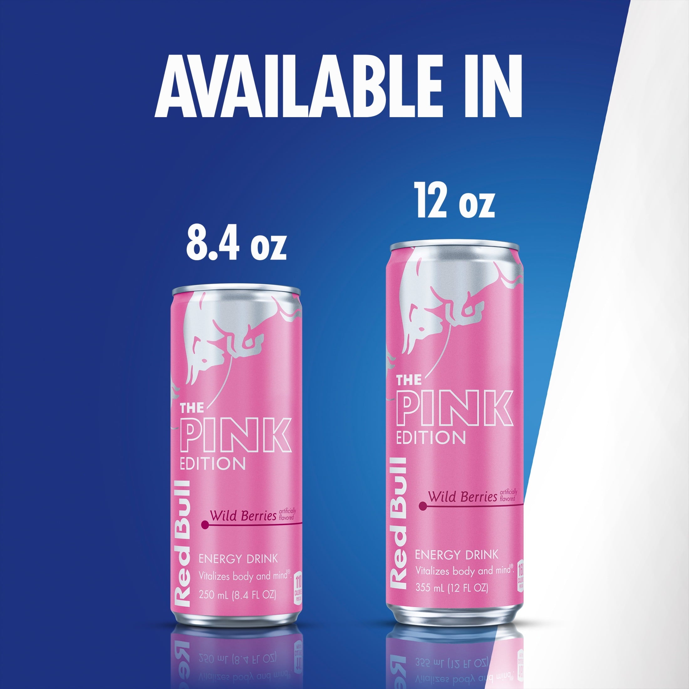 Red Bull Pink Edition Wild Berries Energy Drink 12 fl oz 4 Pack Cans