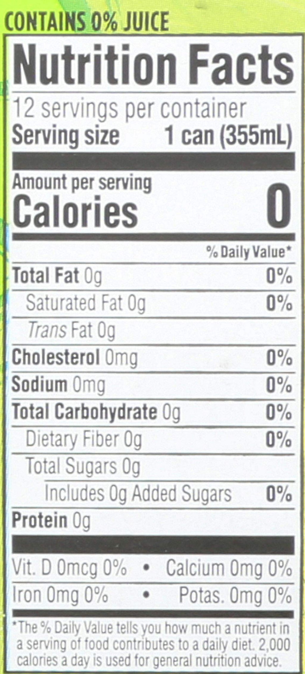 Lime Sparkling Water 12 Fl Oz 365 By Whole Foods Market