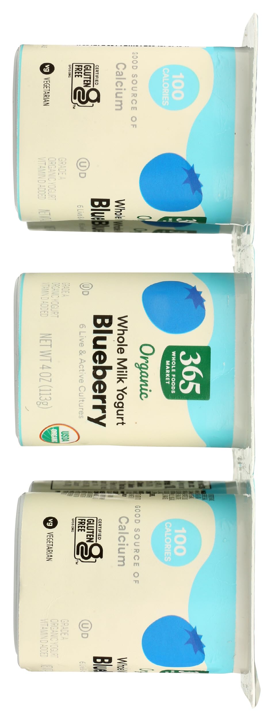 Organic Blueberry Whole Milk Yogurt 24 Oz 365 By Whole Foods Market