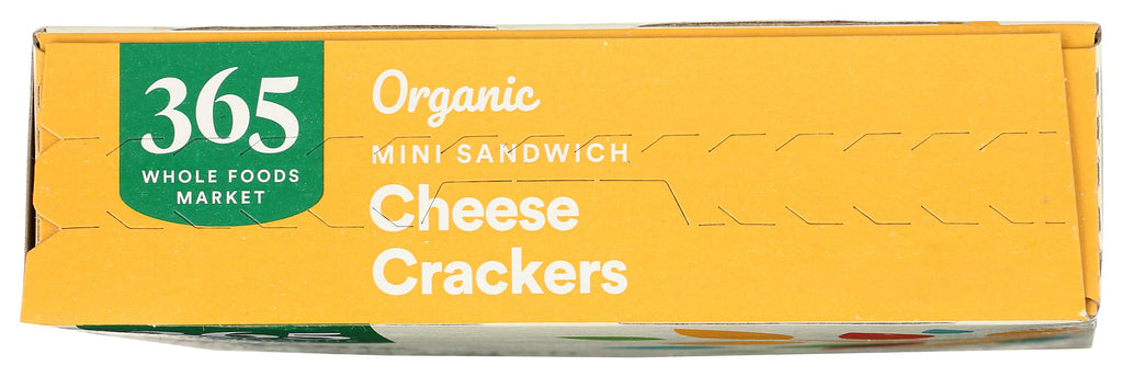 Organic Mini Cheese Sandwich Crackers 7.5 Oz 365 By Whole Foods Market