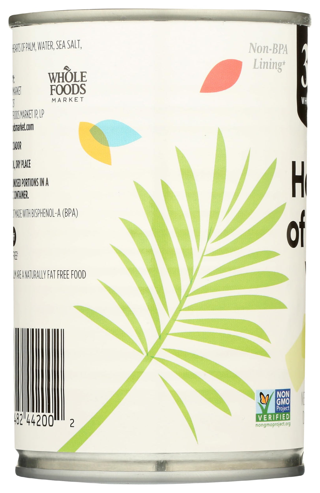 Whole Hearts Of Palm 14.1 Oz 365 By Whole Foods Market