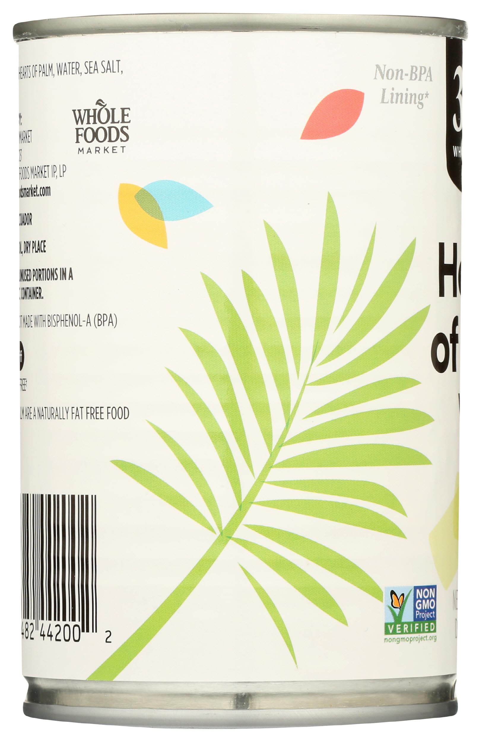 Whole Hearts Of Palm 14.1 Oz 365 By Whole Foods Market