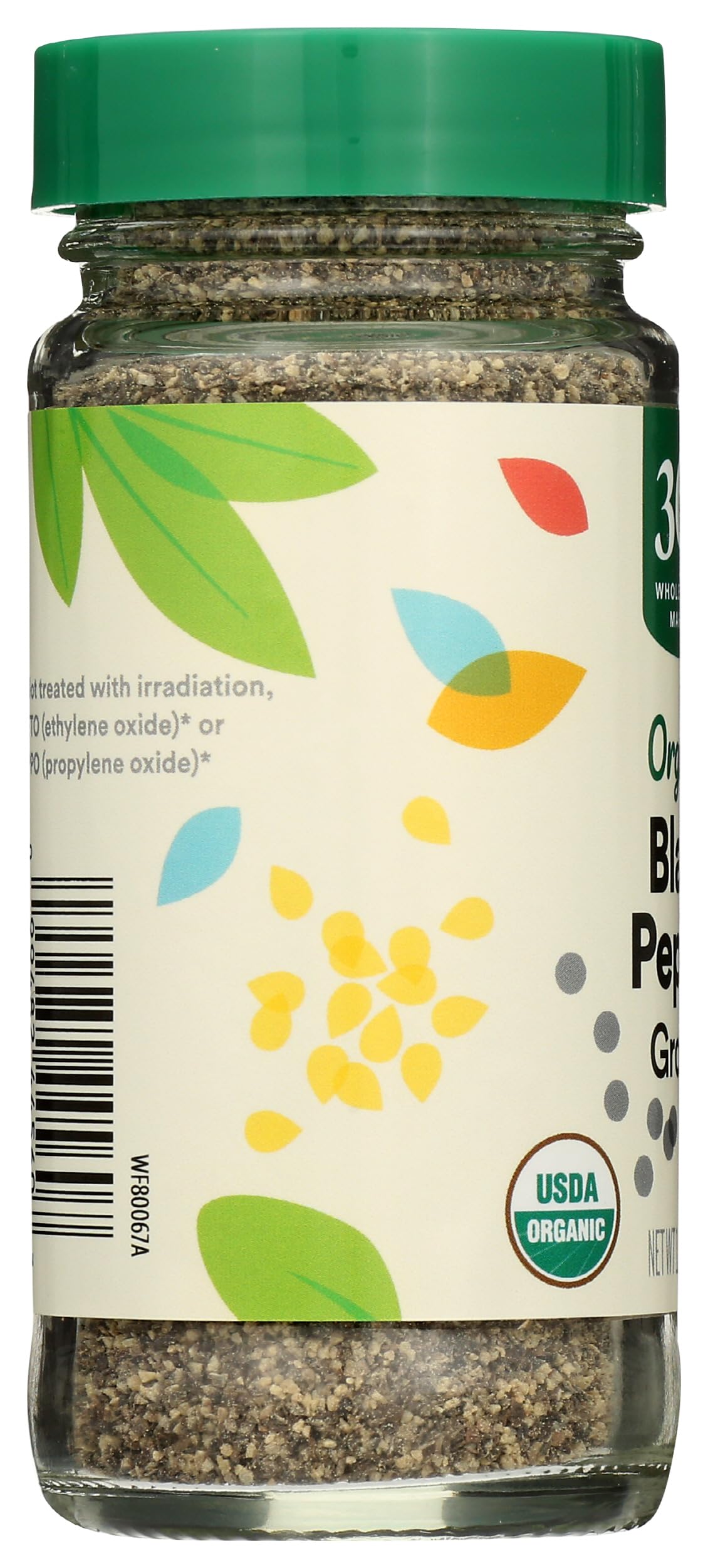 Organic Black Pepper Ground 1.8 Oz 365 By Whole Foods Market